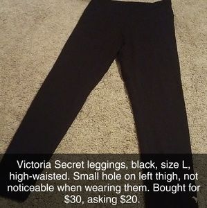 Pink Victoria Secret leggings